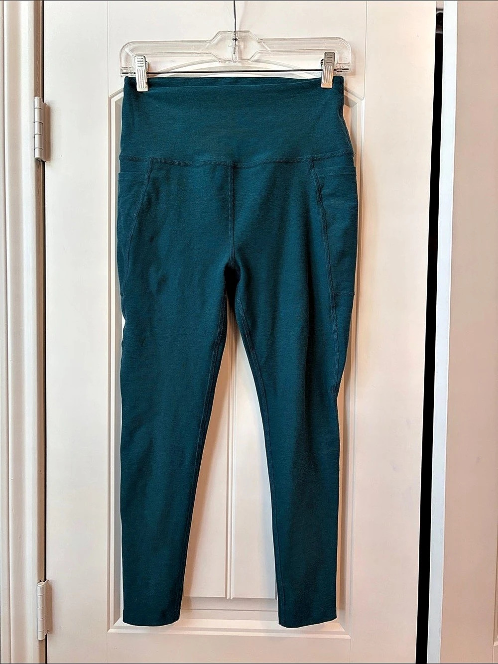 Beyond Yoga Spacedye Out Of Pocket High Waisted Midi Legging Leggings Blue Large